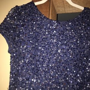 Adrianna papell gown sequin dress